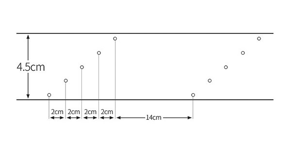 5 hole rain hose